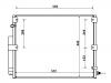конденсатор Air Conditioning Condenser:88460-60261