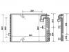Kondensator, Klimaanlage Air Conditioning Condenser:64 53 1 392 941